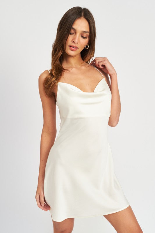 IVY DRESS- IVORY