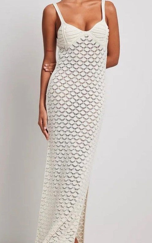 AURA KNITED MAXI DRESS