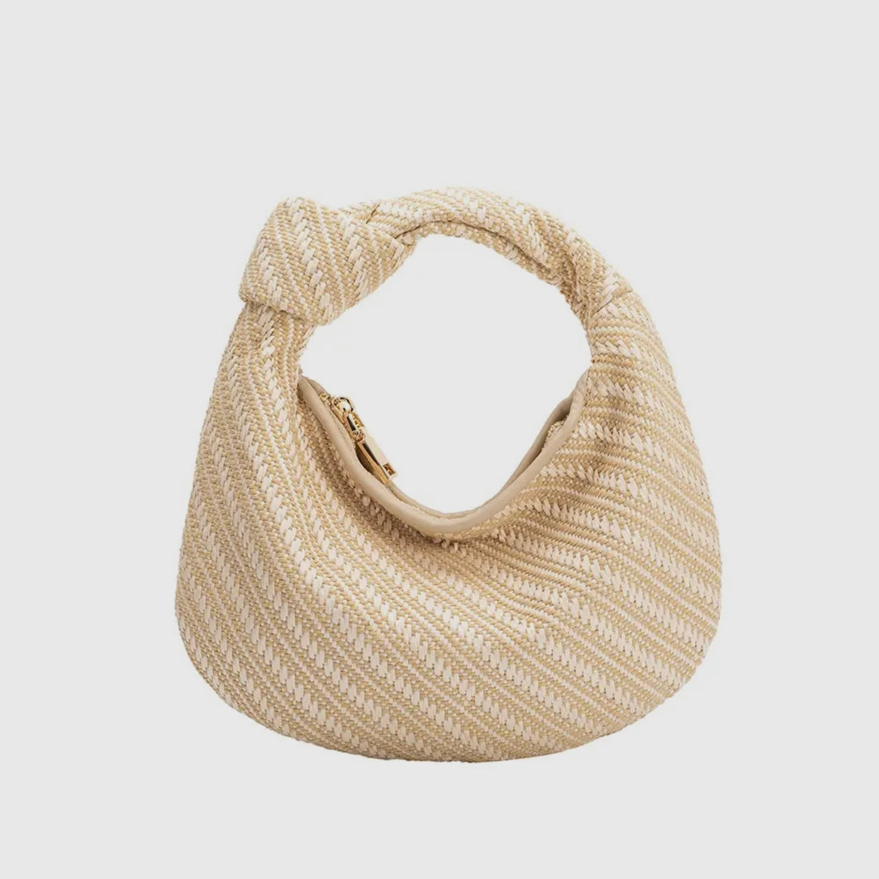 Cher Small Natural Raffia Straw Top
Handle Bag