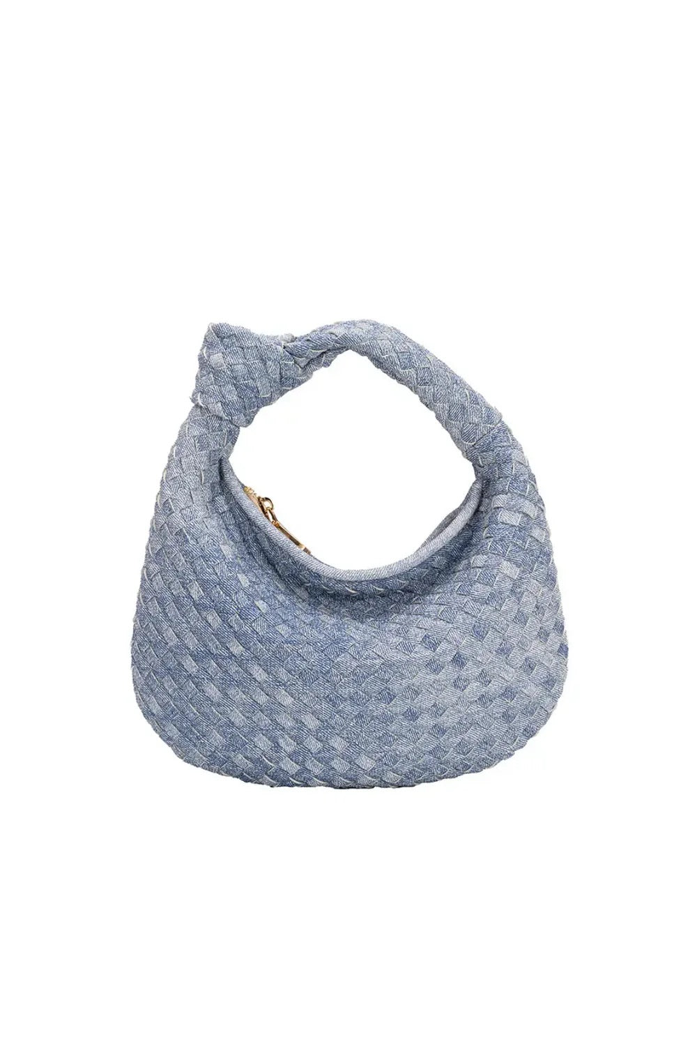 Drew Denim Knot Bag