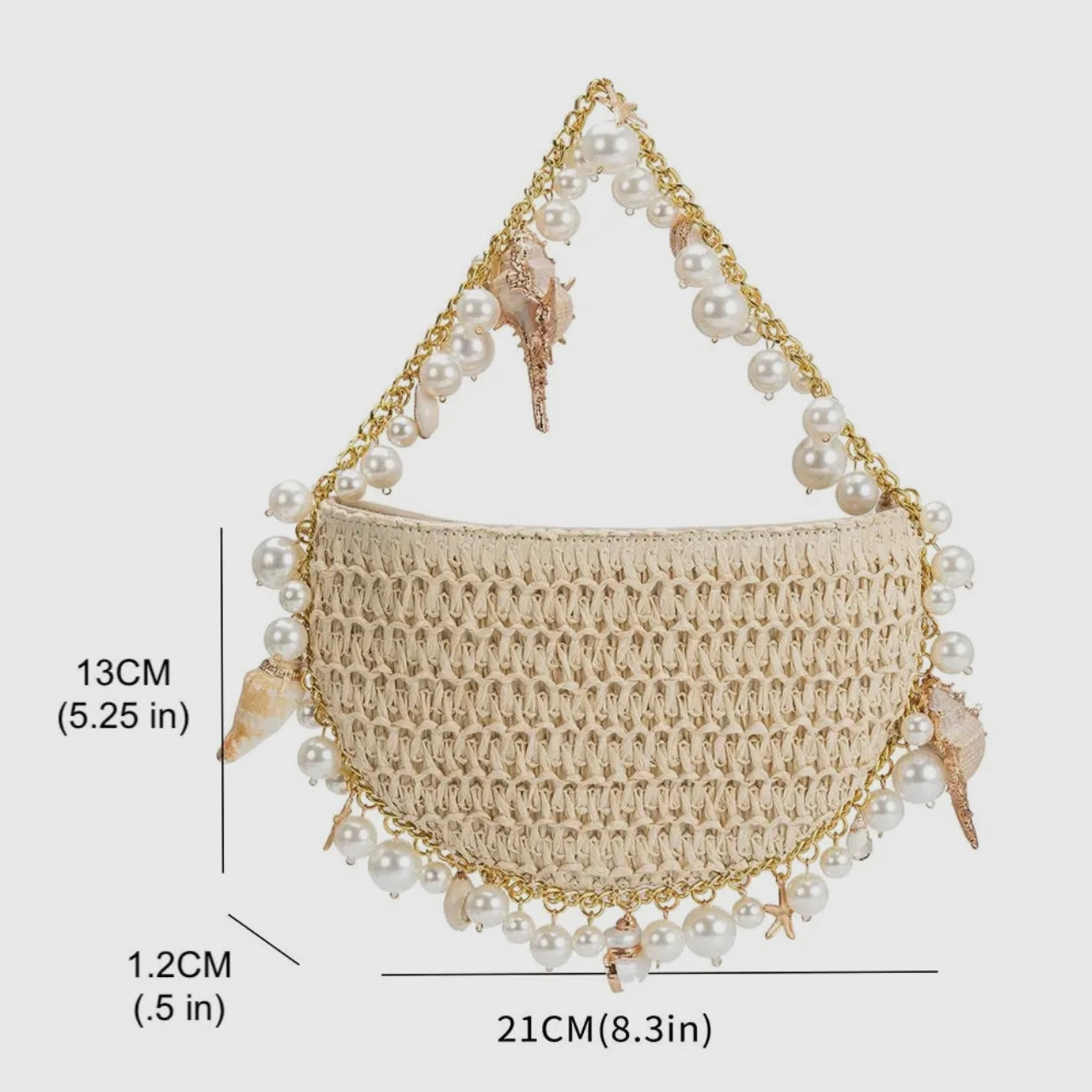 Isla Natural Shells Bag