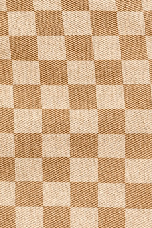 CHELSEA MINI SKIRT- TAUPE