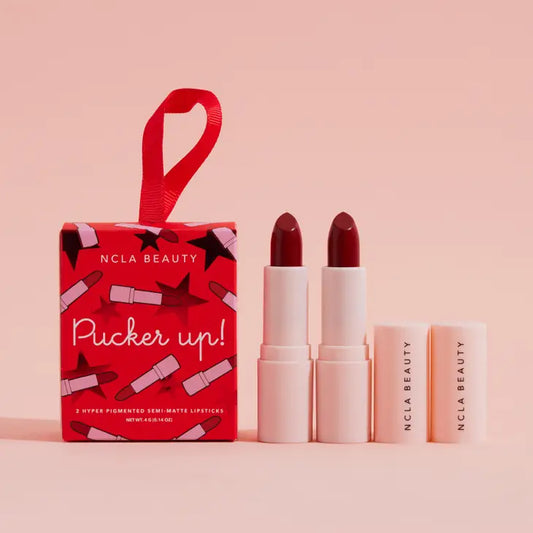 Pucker Up Red Lipstick Holiday Gift Set