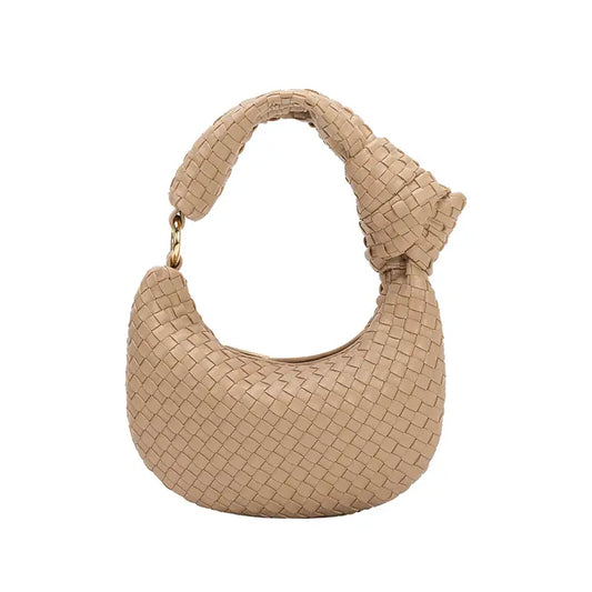 BRIGETTE KNOT MICRO BAG- MUSHROOM