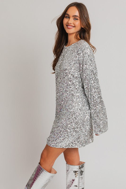 LANA SEQUIN DRESS