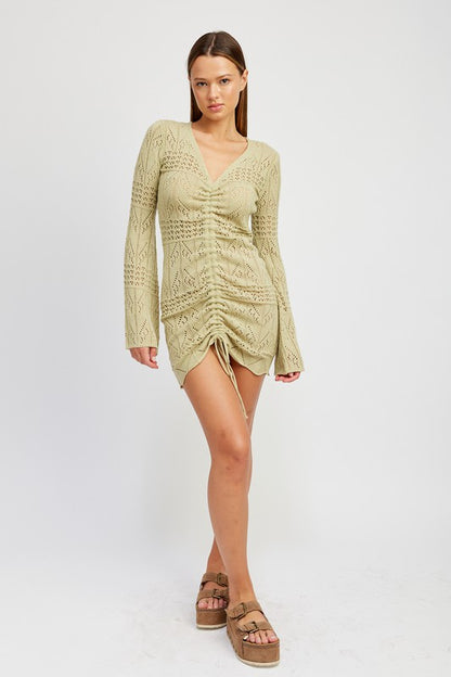 LAURET CROCHET DRESS