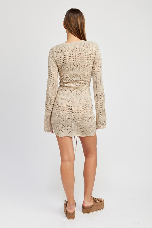 LAURET CROCHET DRESS