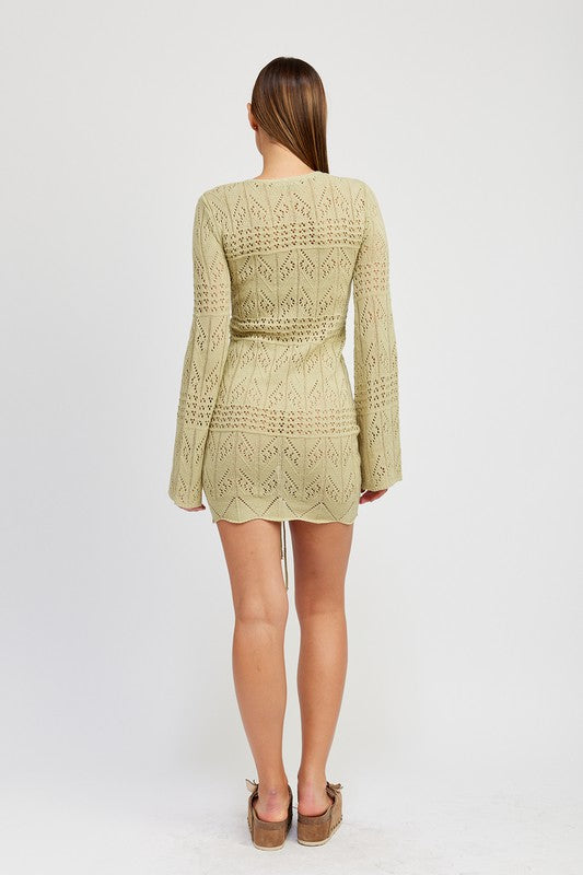 LAURET CROCHET DRESS