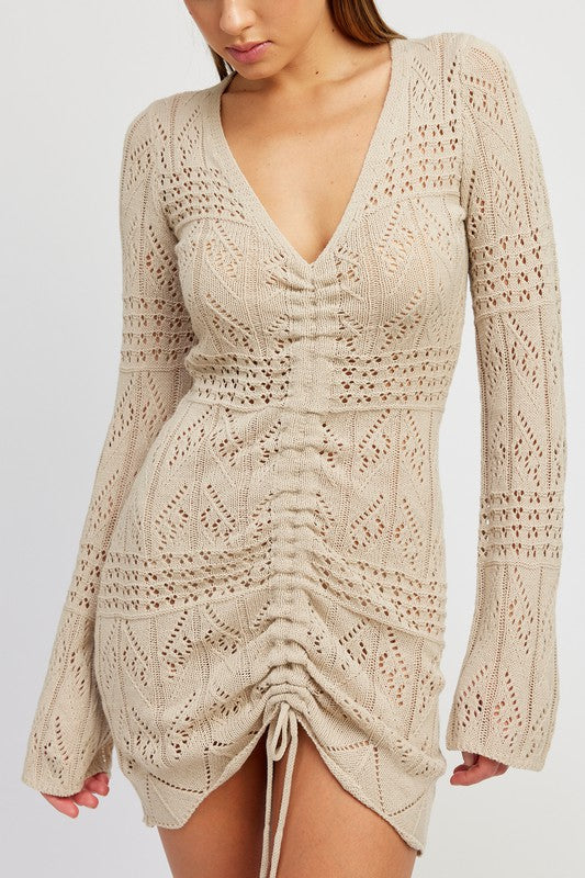 LAURET CROCHET DRESS