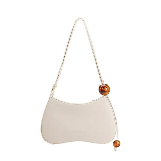 PILAR SHOULDER BAG- IVORY