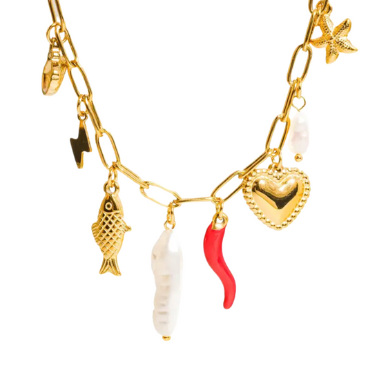 HEART OF THE COAST AMALFI NECKLACE