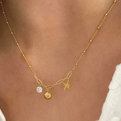 LUCIA CHARM NECKLACE